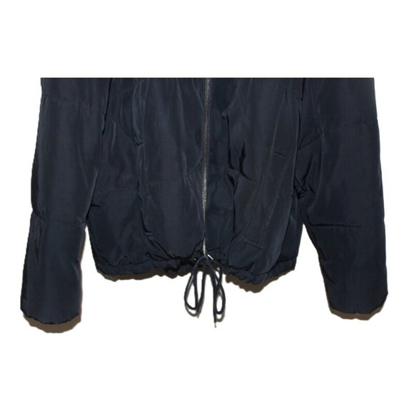 ASOS Relaxed-Fit Hooded & Warm Bomber Jacket in Black - Size 16/XL - Picture 11 of 12